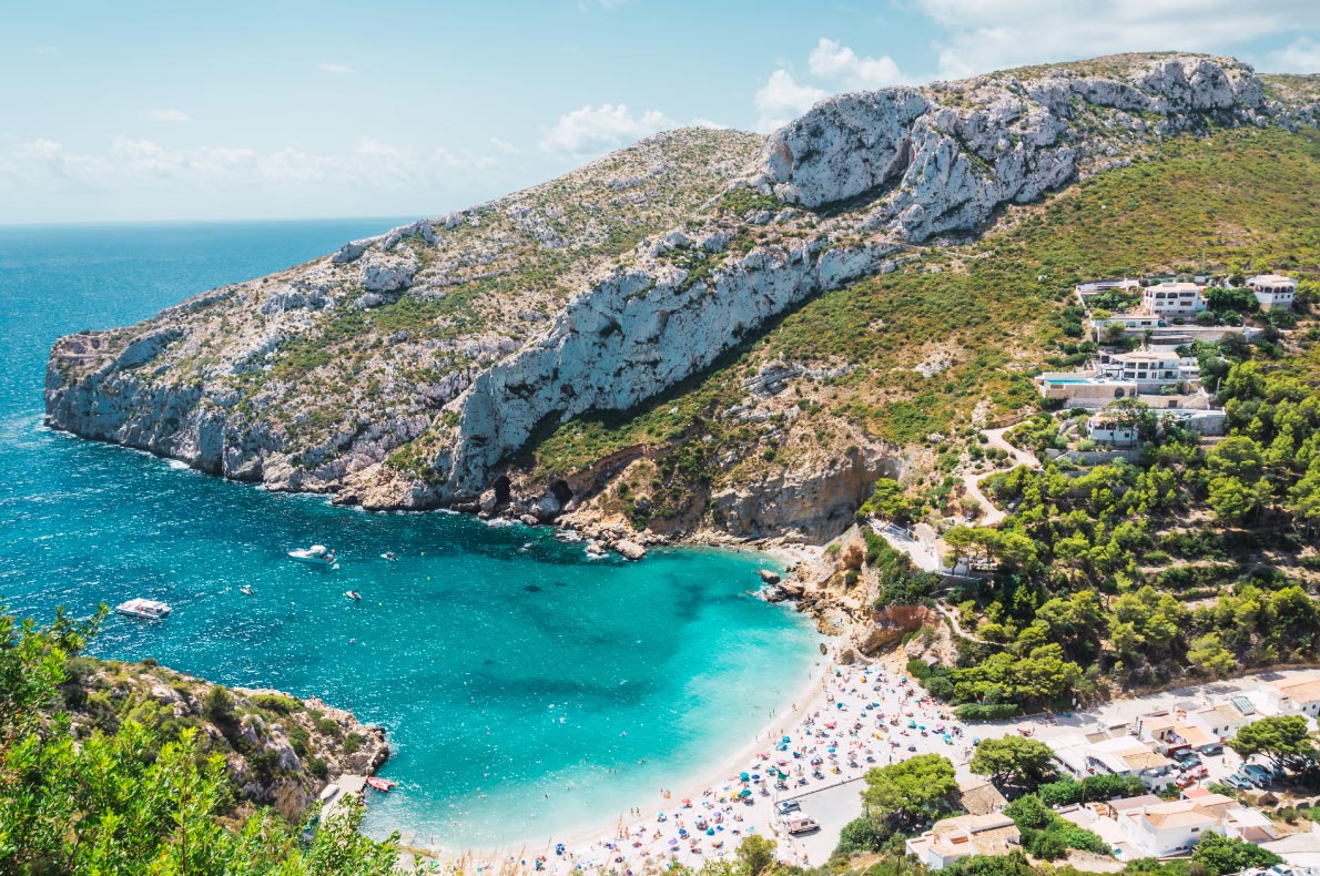 Best beaches in Europe - Cala Granadela 