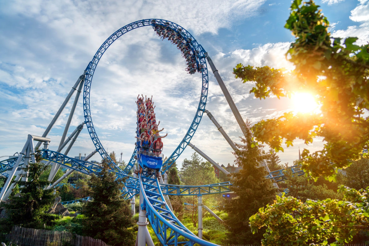 Europapark roller coaster - Best amusement parks in Europe