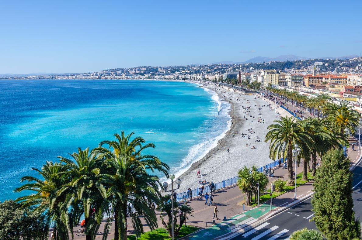  Most Beautiful Bays in Europe - Bay of Angels in Nice - European Best Destinations
