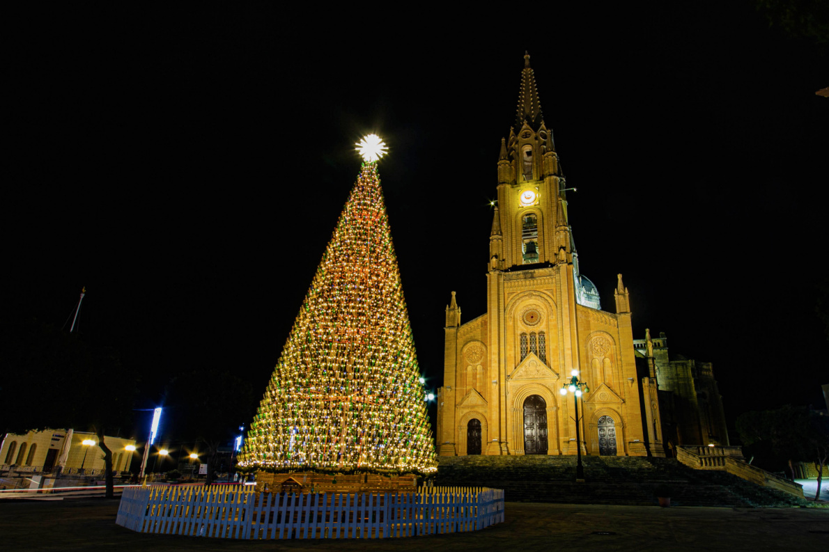 Best Christmas trees in Europe - Malta