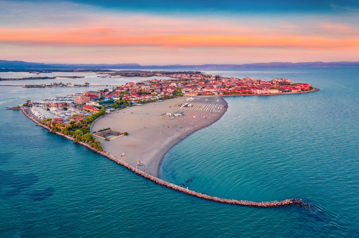 Best Beaches in Europe Grado Beach Venice