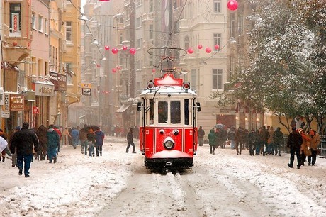 Istanbul one of the best destinations in Europe for a City Break - Tram