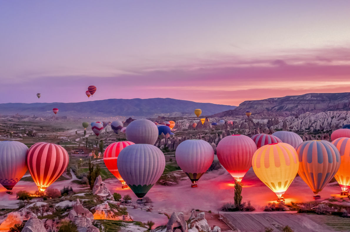 Best things to do in Turkey - Hot air Balloon - Cappadocia 