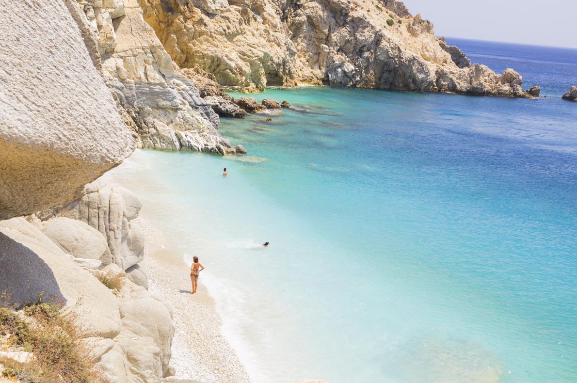 Best beaches in Greece - Seychelles beach in Ikaria Island copyright kostasgr - European Best Destinations