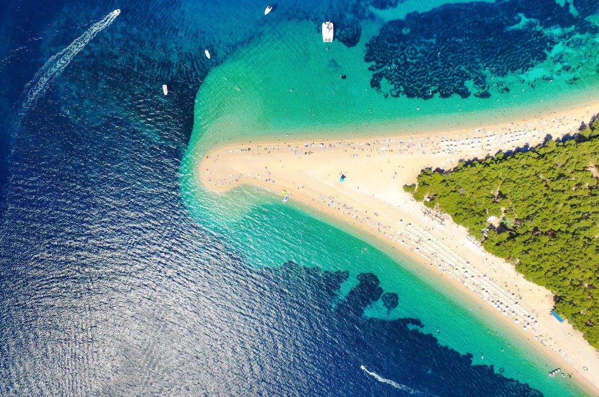 Best natural treasures in Croatia - Zlatni Rat - Copyright  paul prescott- European Best Destinations