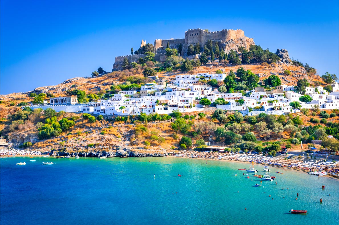 Best islands in Greece - Rhodes - Lindos Village - Copyright cge2010 - European Best Destinations