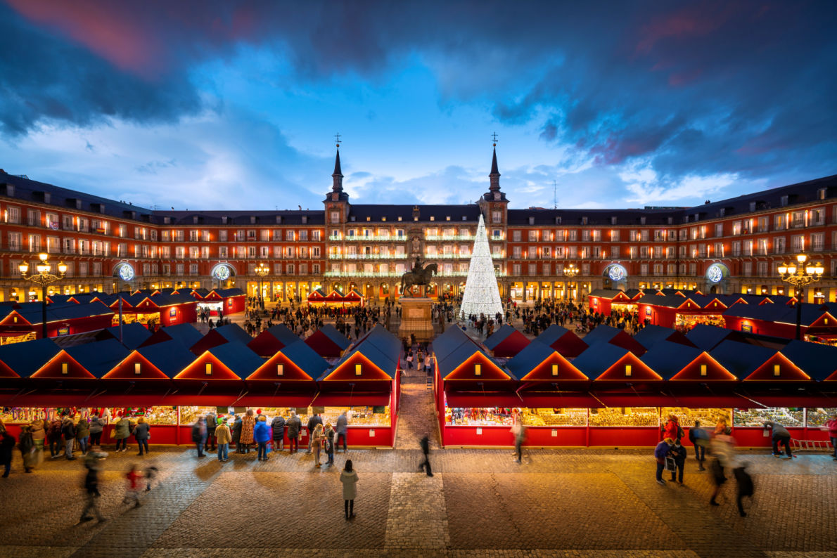 Best Sunny Christmas destinations in Europe - Madrid Christmas Market  - European Best Destinations