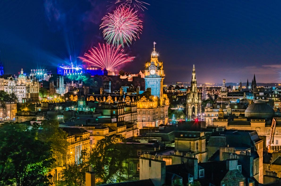 Best things to do in Scotland - New years eve in Edinburgh 