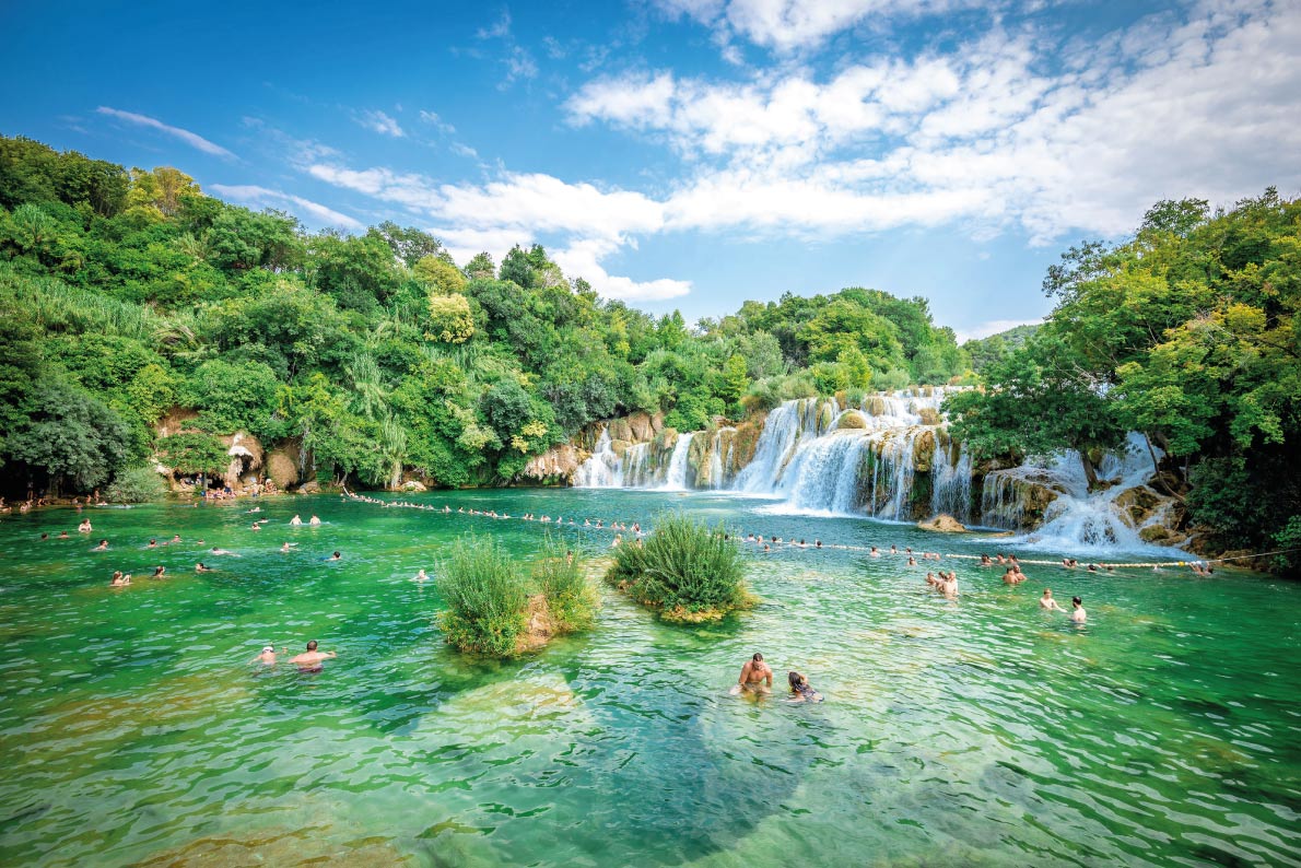 Krka - Best natural pools in Europe Copyright Ajan Alen Shutterstock.com - European Best Destinations