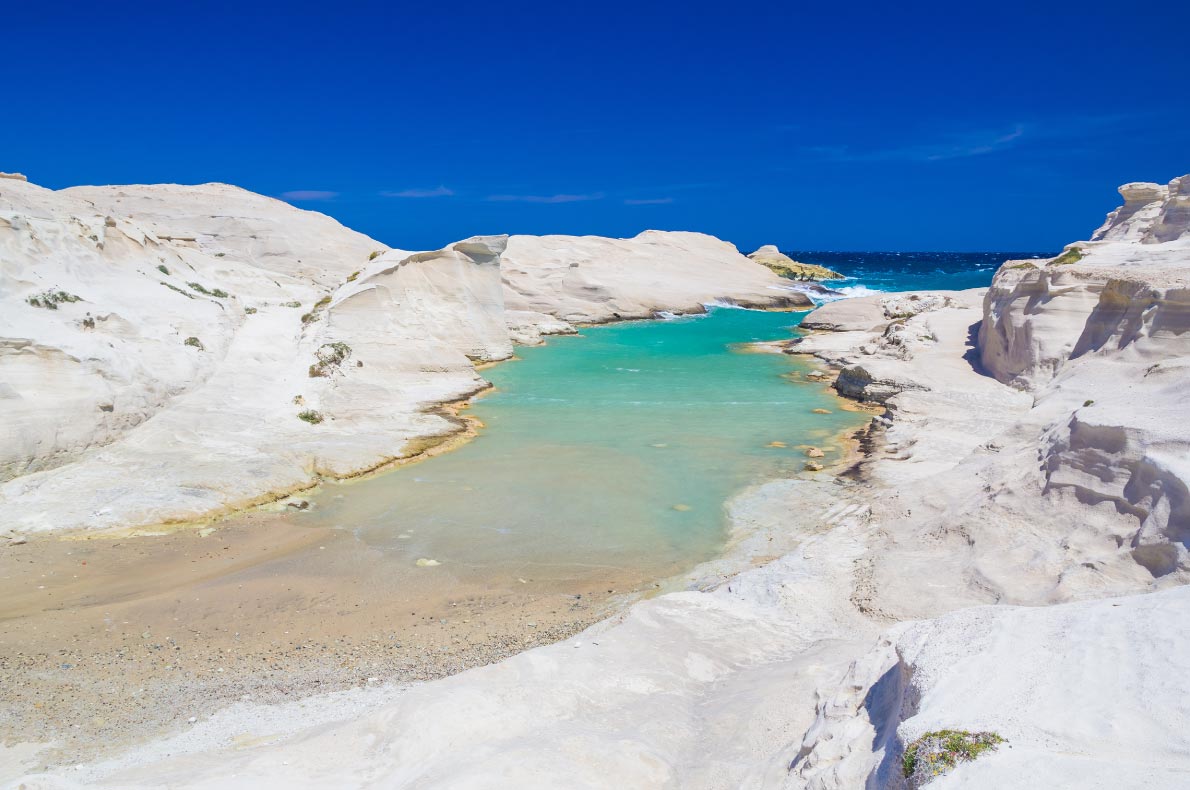 Best beaches in Europe - Sarakiniko beach copyright Josef Skacel - European Best Destinations