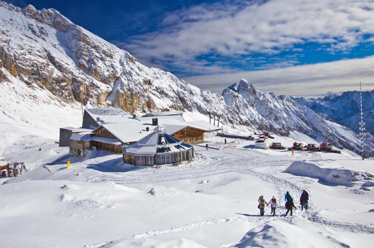 Best ski resorts in Germany - Garmisch-Partenkirchen Ski Resort