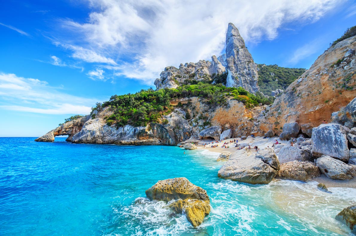 Best Beaches in Italy - Cala  Goloritze Sardignia
