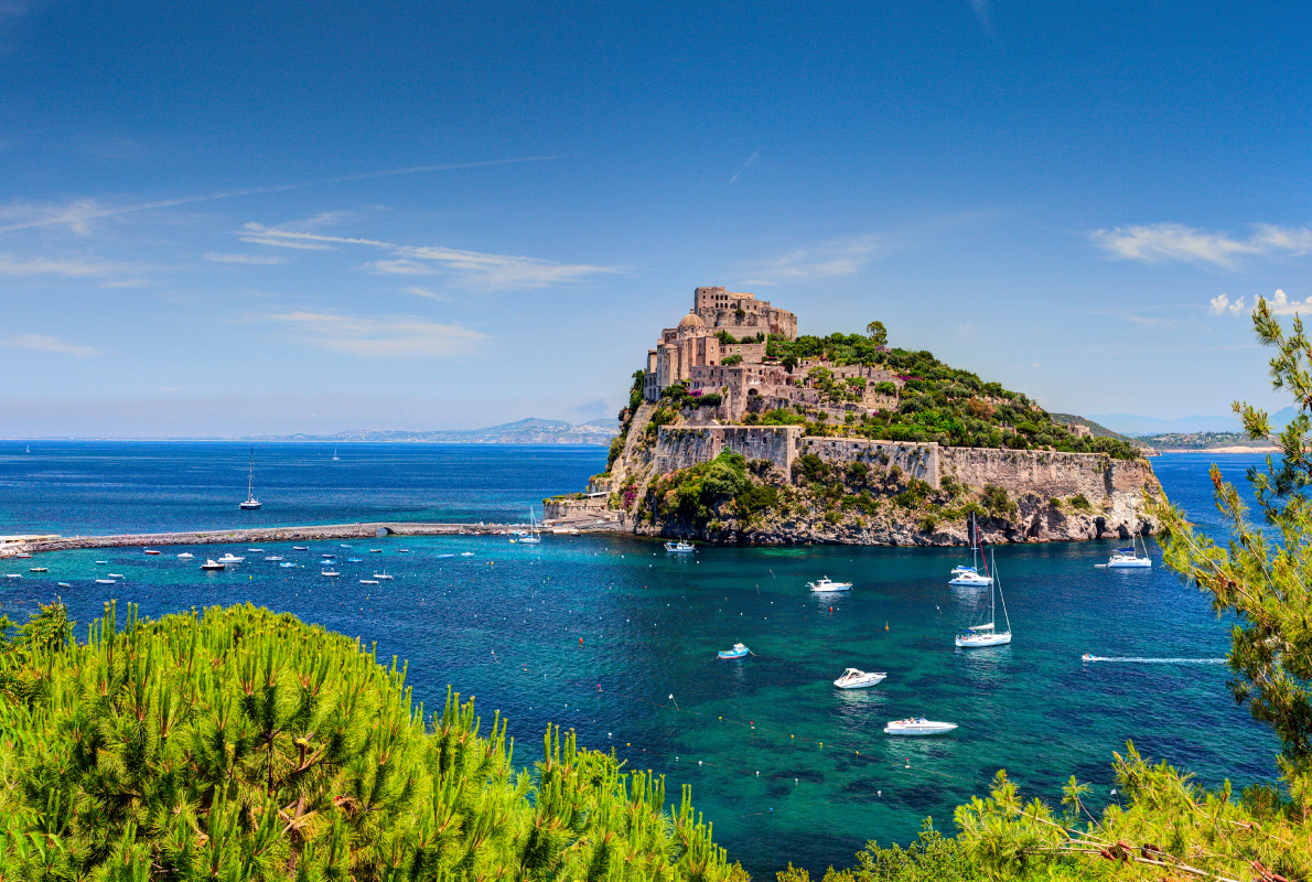 The Aragonese Castle is the most impressive historical monument in Ischia Copyright Yevgen Belich - European Best Destinations