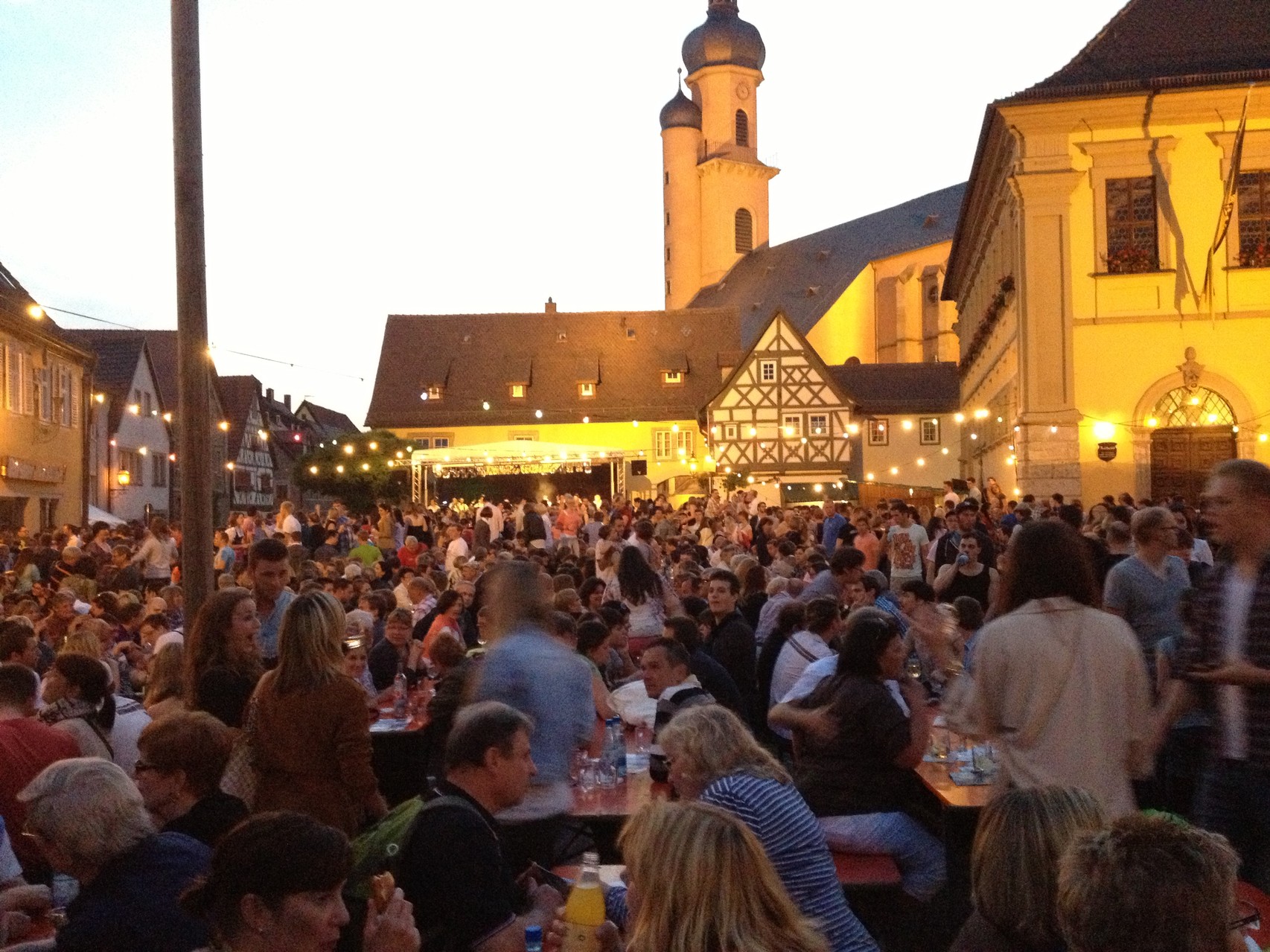 Weinfest in Eibelstadt