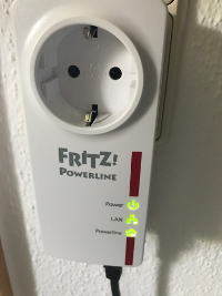 Powerline - Adapter zur Erweiterung Ihres Netzwerks in anderen Etagen, Räumen.