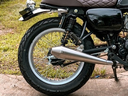 CustomKit カスタムキット フルエキゾーストマフラー Cone W175