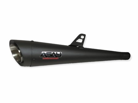 アリエス ロゴ入り ブラックマフラー W175 - Import T I S