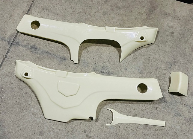 ホンダ ダックス125 ST125用フレームボディカバー/ MotolordD