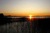 Sonnenuntergang – Leksand
