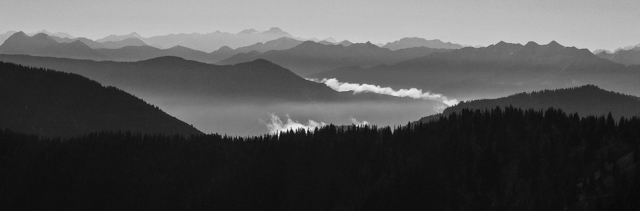 Blick vom Saalachtaler Höhenweg Reg. Südosten