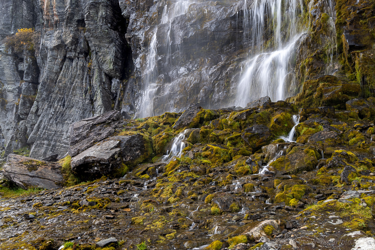 Flotane Wasserfall Aurlandsfjell