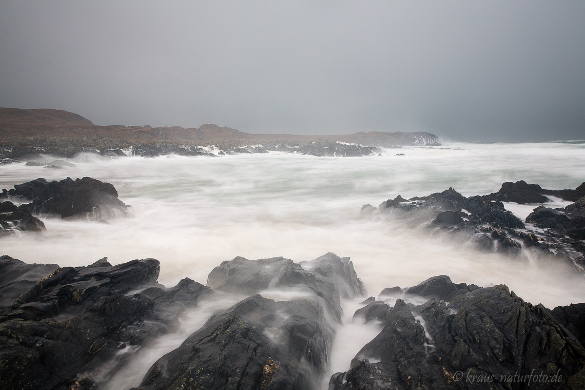 Westküste Islay bei Sturm