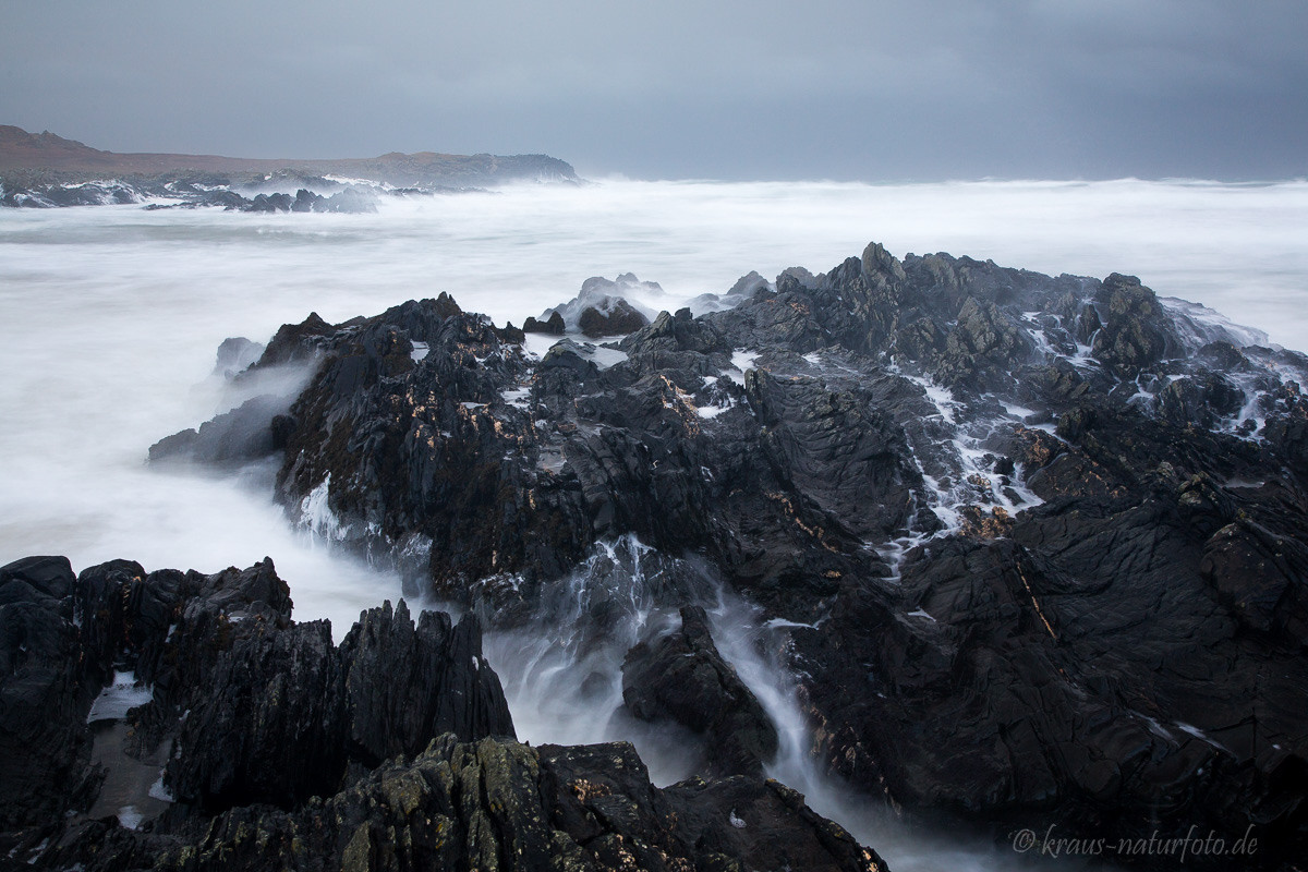 Westküste Islay bei Sturm