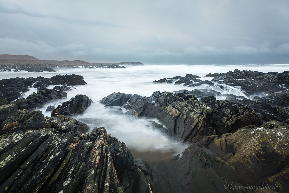 Westküste Islay bei Sturm