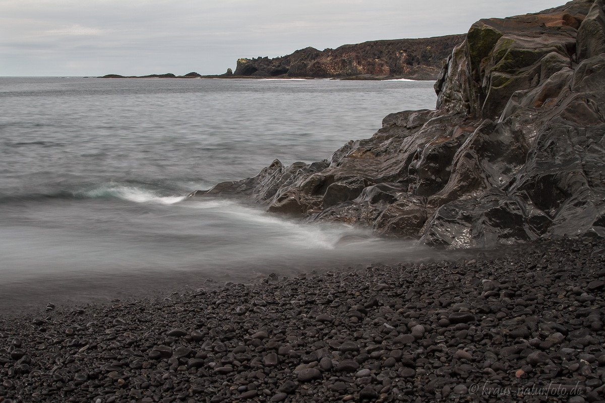 am Strand von Djupalonssandur