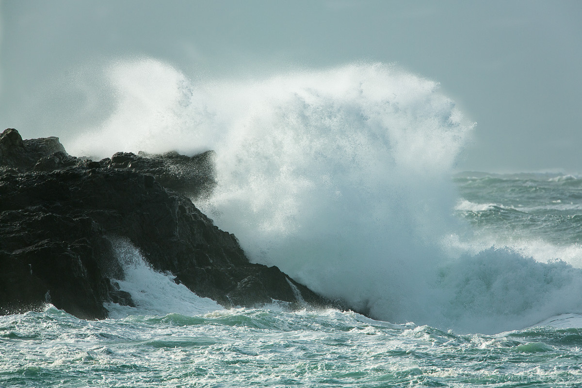 Wellenbrecher, Hebrideninsel Islay