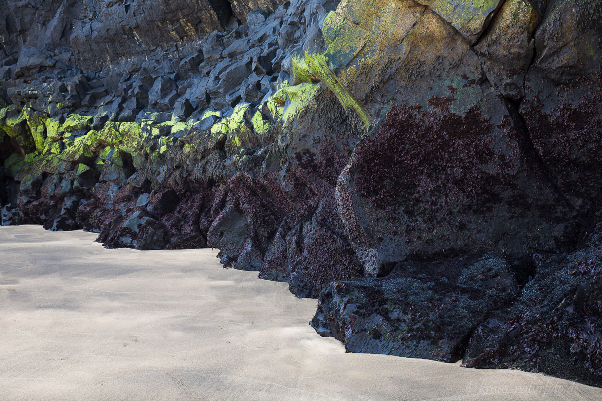 Basalt am Strand  