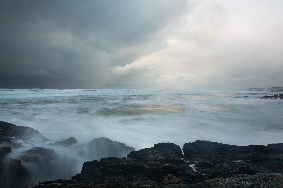 Westküste Islay bei Sturm