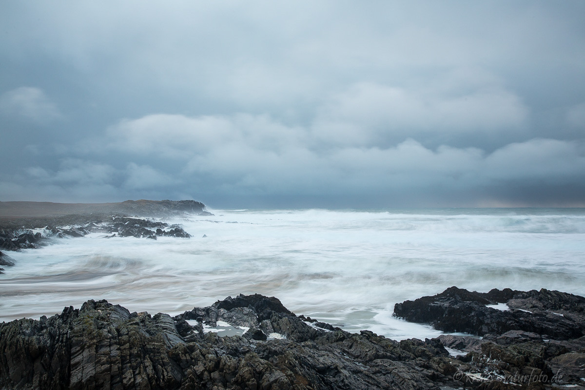 Westküste Islay bei Sturm