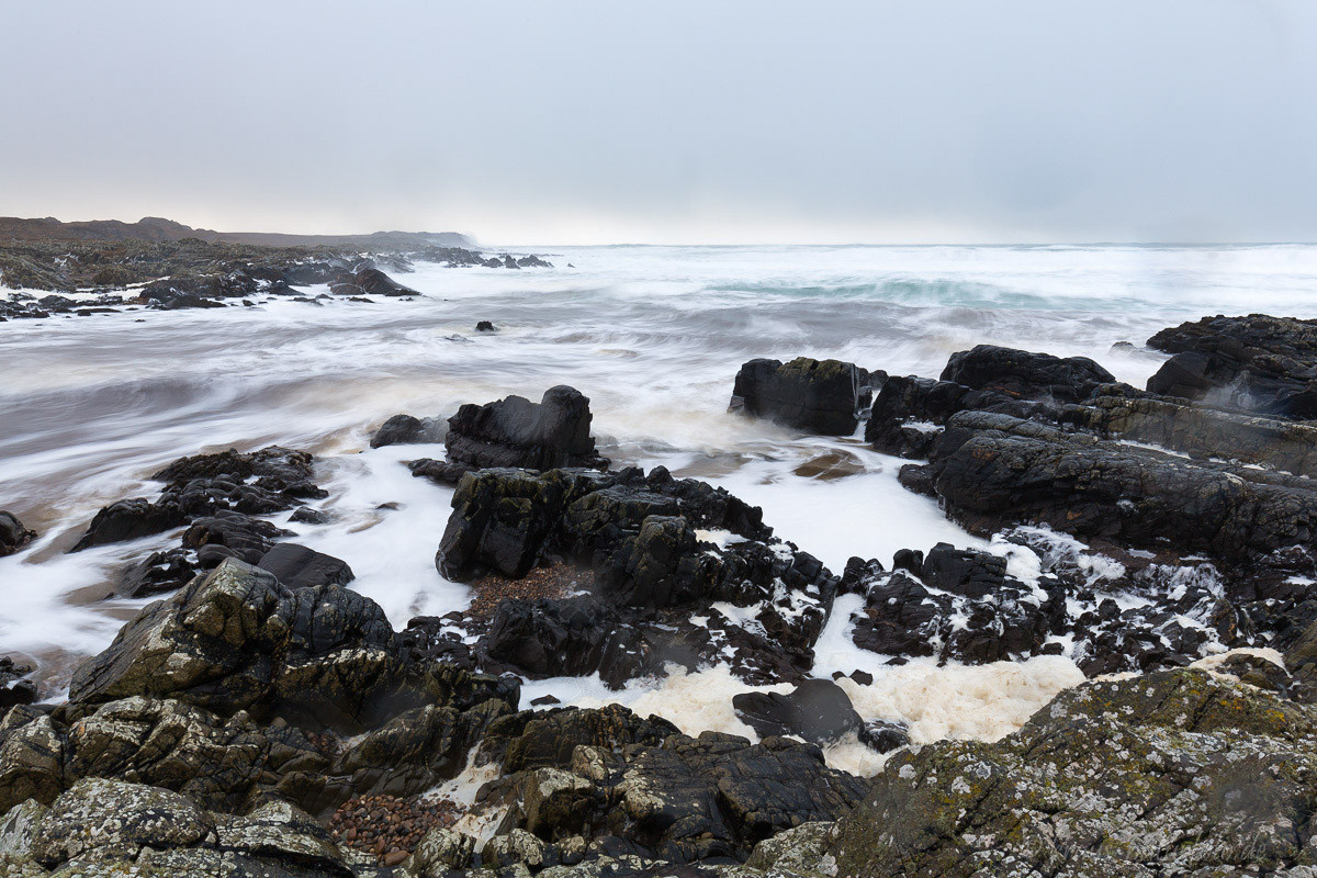 Westküste Islay bei Sturm