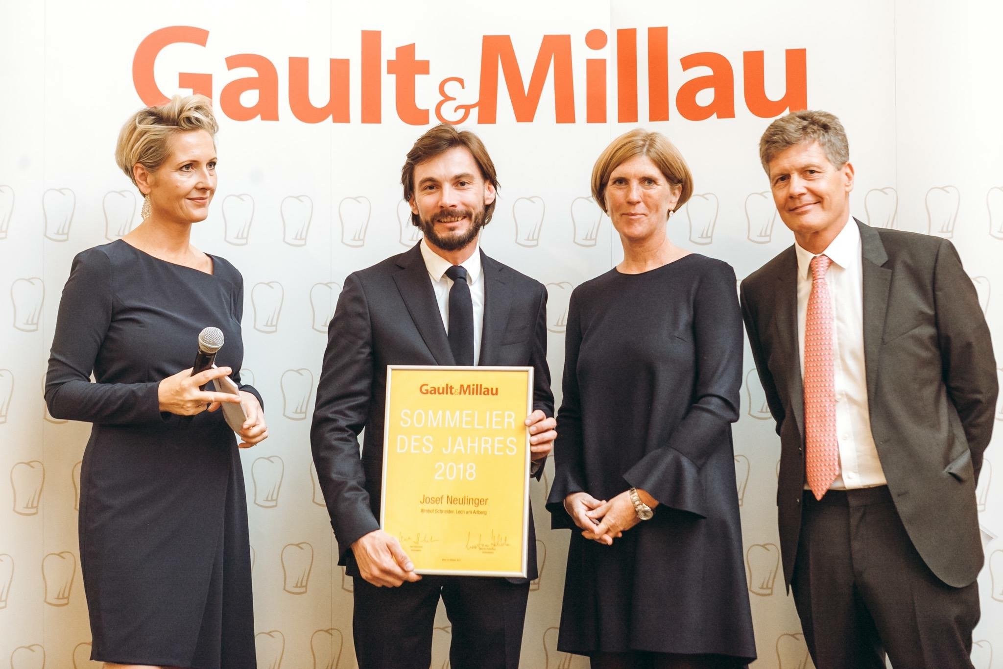 Sommelier des Jahres Gault Millau 2018