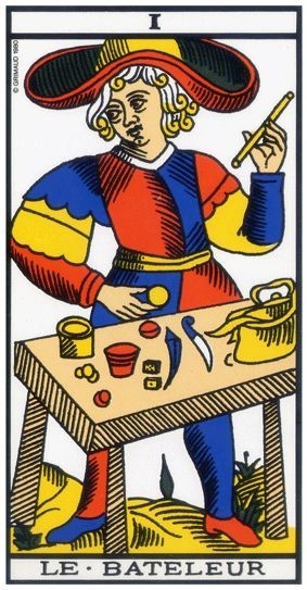 le bateleur tarot de Marseille