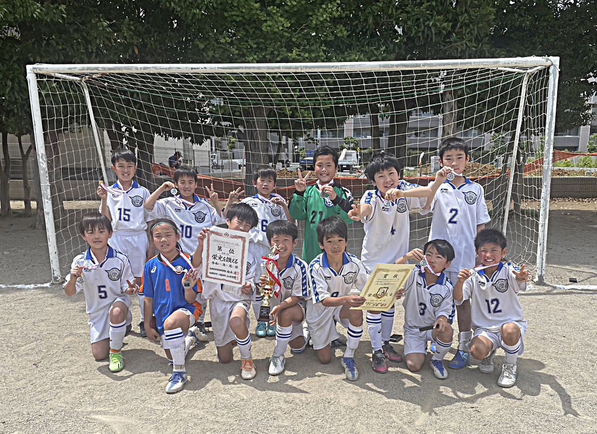 令和５年度 春季市民サッカー大会 Aブロック 準優勝