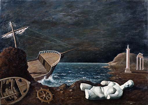 Arturo Nathan, Statua naufragata, 1930 (Museo Revoltella)