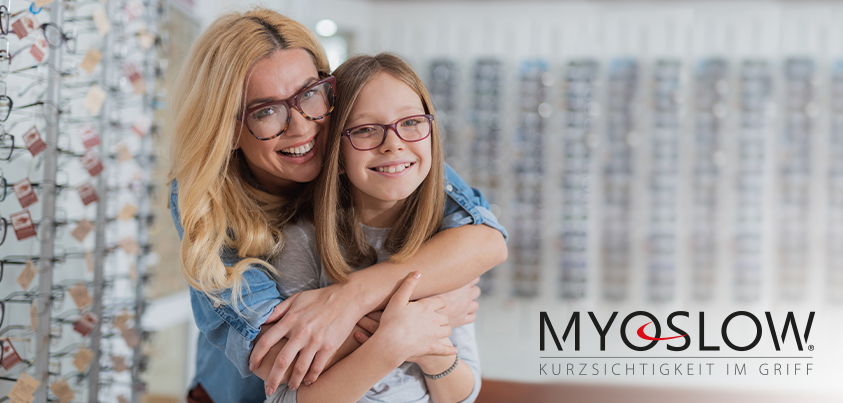 Myoslow Kurzsichtigkeit bei Kindern in Griff halten