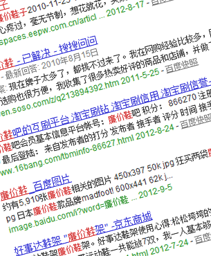 China Baidu Search Engine Optimization SEO