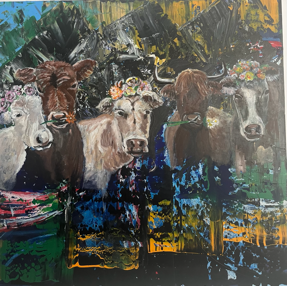 Acryl auf Leinwand 120x120