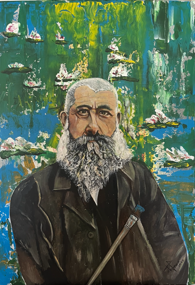 Portrait, Claude Monet 