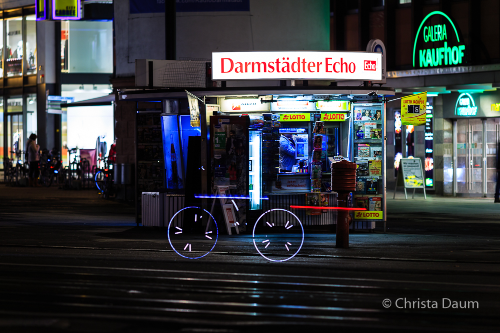 Echo Kiosk Wissenschaftsstadt Darmstadt, Foto: Christa Daum