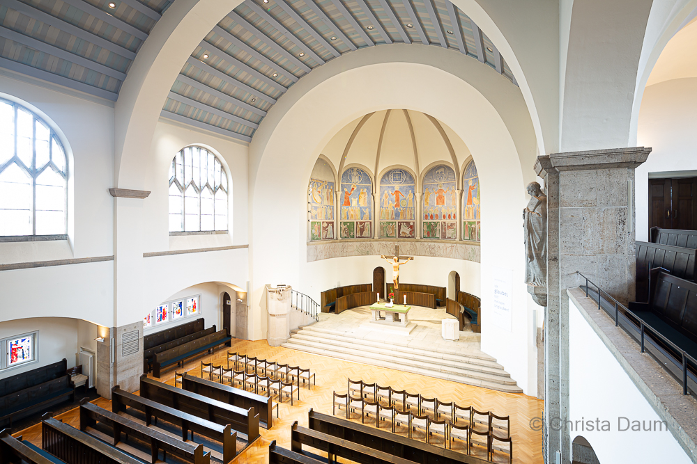 Evangelische Pauluskirche Wissenschaftsstadt Darmstadt, Foto: Christa Daum