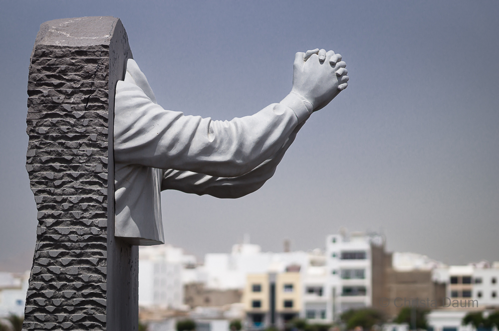 Statue Lanzarote, Foto: Christa Daum 