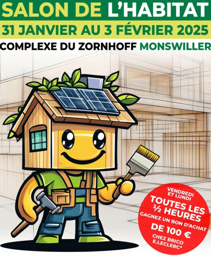 L'Atelier du Tapissier sera présent au Salon de l'habitat à Monswiller. 