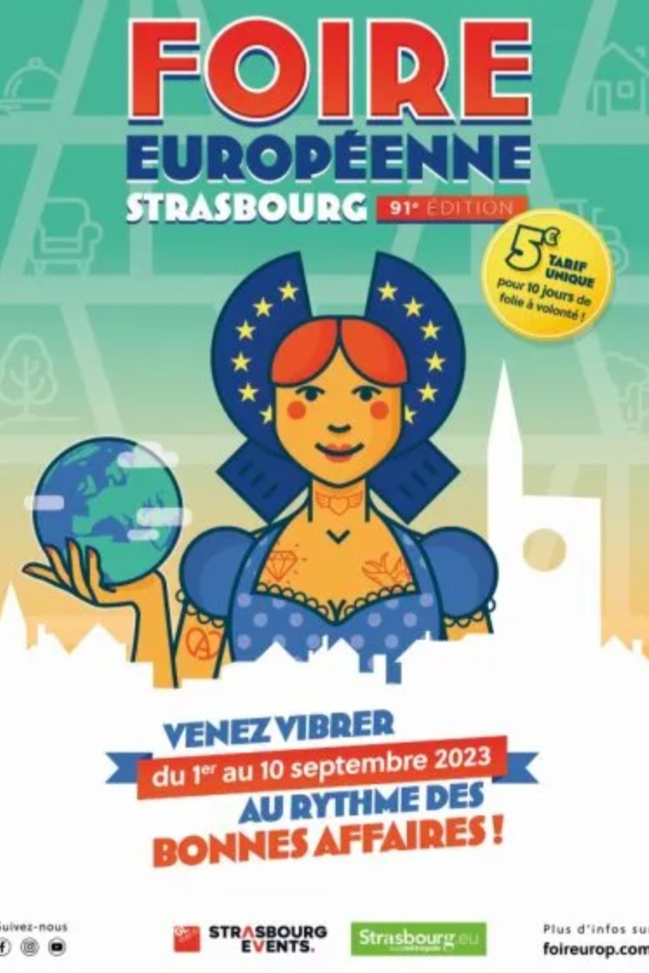 L'Atelier du Tapissier sera présent du 1er au 10 septembre 2023, à la foire européenne de Strasbourg, dans le hall de l'Artisanat d'Alsace. 