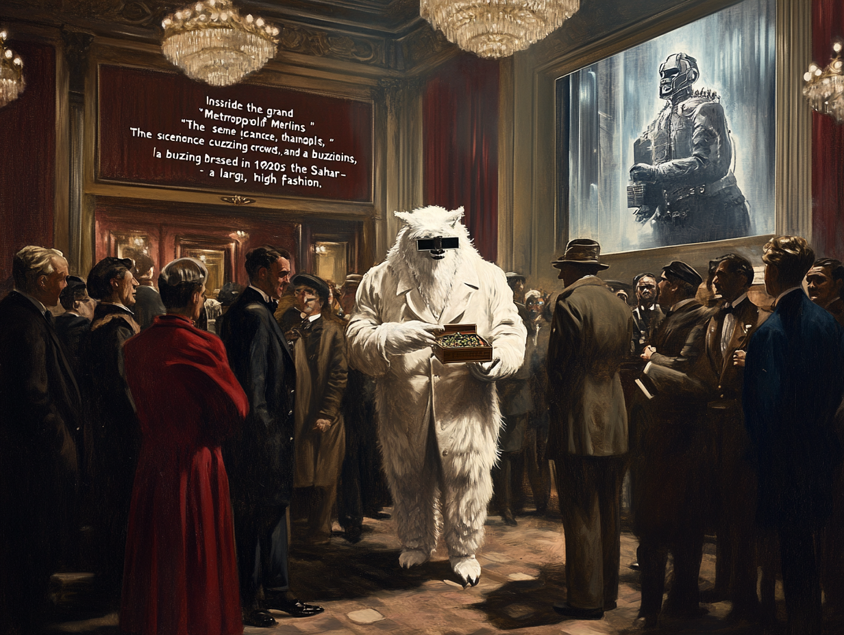 Der Sahara Yeti im Jahr 1927 – Die Premiere von „Metropolis“