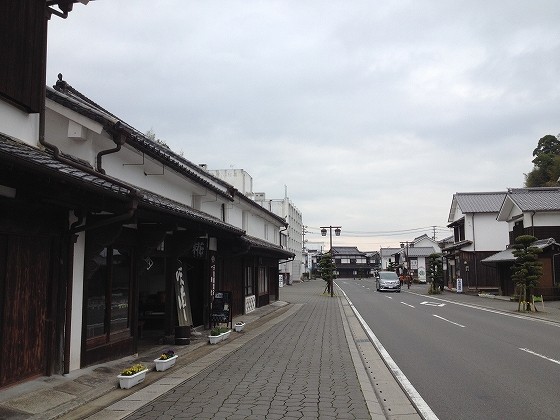 杵築市武家屋敷　街並み