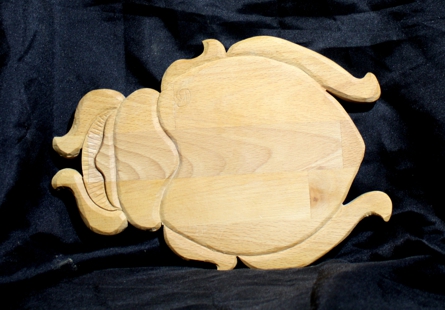 Frühstücksbrett, Skarabäus, Tiermotiv, Frühstücksbrettchen Buchenholz